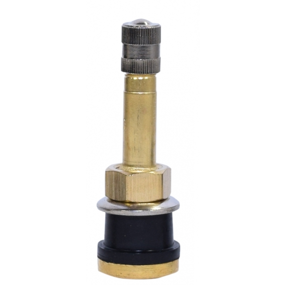 TR500 METAL 2.0" LONG ALUMINUM WHEEL VALVE STEM .0625" RIM HOLE