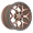 VORTEK VRT-603 MATTE BRONZE WITH BLACK BEAD RING 17X9.0 6X135/6X5.5 -12 +106.1 *NC*