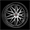 CAVALLO CLV-46 GLOSS BLACK & MACHINED 22X8.5 5X4.5/5X4.75 +38 +74.1 *NC*