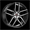 CAVALLO CLV-55 GLOSS BLACK & MACHINED 22X8.5 5X4.5/5X4.75 +38 +74.1 *NC*