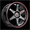 SPEC-1 RACING SPT-33 GLOSS BLACK & RED LINE 18X8.5 5X4.5/5X4.75 +38 +73.1 *NC*