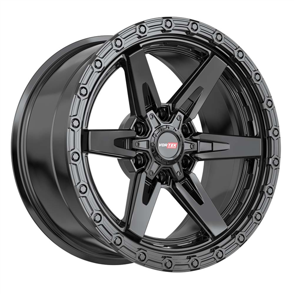 VORTEK VRT-602 SATIN BLACK 18X9.0 6X135/6X5.5 +12 +106.1 *NC*