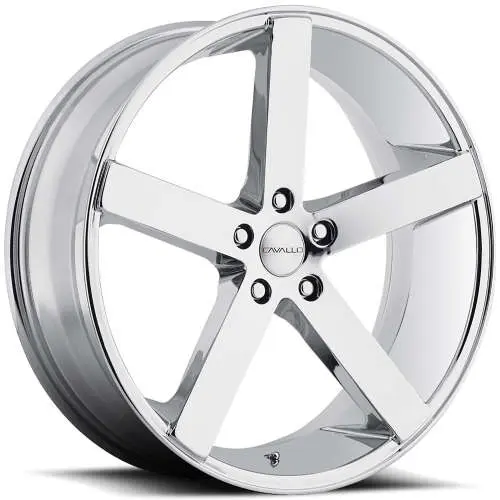 CAVALLO CLV-5 NANO CHROME 20X8.5 5X112 +35 +74.1 *NC*