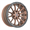 VORTEK VRT-601 MATTE BRONZE WITH BLACK BEAD RING 17X9.0 6X135/6X5.5 +12 +106.1 *NC*