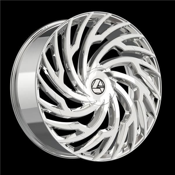 AZARA AZA-536 NANO CHROME 26X9.5 6X135/6X5.5 +22 +87.1 *NC*