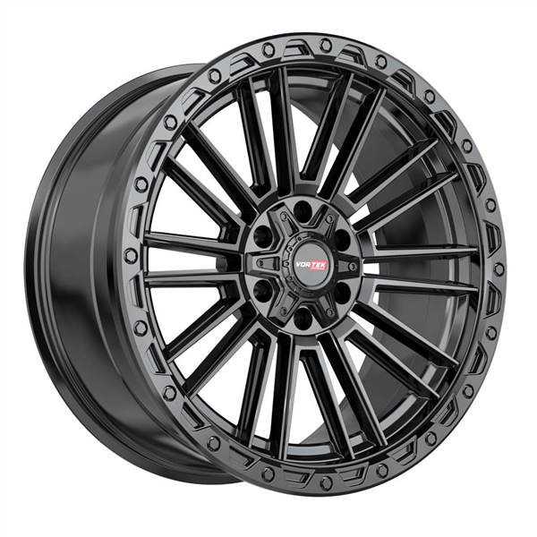 VORTEK VRT-604 SATIN BLACK 17X9.0 5X127/5X5.5 -12 +78.1 *NC*