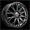 SPEC-1 SP-59 GLOSS BLACK & MACHINED & UNDERCUT 18X8.0 5X100/5X4.5 +38 +73.1 *NC*