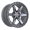 VORTEK VRT-602 MATTE TITANIUM WITH BLACK BEAD RING 18X9.0 6X135/6X5.5 +0 +106.1 *NC*