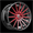 SPEC-1 SP-69 GLOSS BLACK & RED MACHINED 17X7.5 5X112/5X4.5 +42 +73.1 *NC*