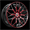 SPEC-1 SP-57 GLOSS BLACK & RED MACHINED 18X8.0 5X112/5X4.5 +38 +73.1 *NC*