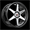 SPEC-1 RACING SPT-33 GLOSS BLACK & MACHINED 18X8.5 5X112/5X4.5 +38 +73.1 *NC*