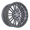 VORTEK VRT-604 MATTE TITANIUM WITH BLACK BEAD RING 17X9.0 5X127/5X5.5 +0 +78.1 *NC*