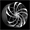 AZARA AZA-540 GLOSS BLACK & MACHINED 20X8.5 5X4.25/5X4.5 +35 +74.1 *NC*