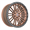 VORTEK VRT-604 MATTE BRONZE WITH BLACK BEAD RING 17X9.0 6X135/6X5.5 -12 +106.1 *NC*