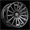 SPEC-1 RACING SP-69 GLOSS BLACK & MILLED 17X7.5 5X100/5X4.5 +42 +73.1 *NC*