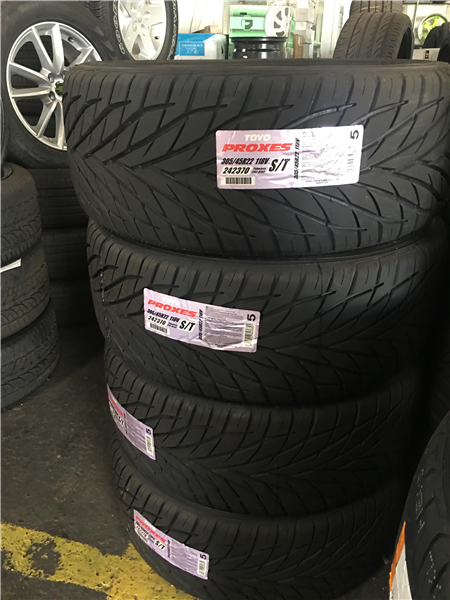 305/45R22XL TOYO PROXES ST III 118V 500AA 40K BSW