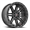 VORTEK OFFROAD VRP-501 BLACK/DIAMOND CUT RING-DARK TINT 20X10 5X127/5X5.5 -18 +78.1 *RT*
