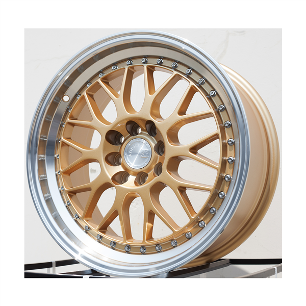 AODHAN-AH02 GOLD/MACHINE LIP 18X9.5 5X4.5 +30 +73.1