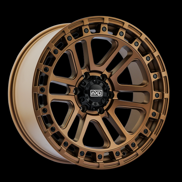 AXD-OFFROAD AS5 SATIN BRONZE BLACK BOLT 20X9.0 8X180 +00 +125.2