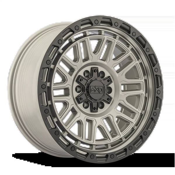 AXD-OFFROAD AS6 SATIN TITANIUM 20X9.0 8X180 +00 +125.2
