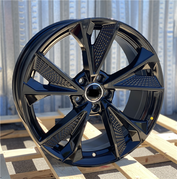AU-14 GLOSS BLACK 20X9.0 5X112 +32 +66.6 *AW*