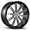 AVAT-AV11 MATTE BLACK MACHINE FACE 22X10.5 5X4.75/5X120 +36 +74.1