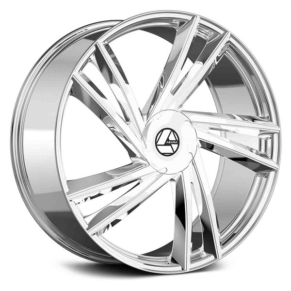 AZARA AZA-529 NANO CHROME 20X8.5 5X112/5X114.3 +35 +74.1 *NC*