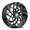 AZARA AZA-540 GLOSS BLACK 18X8.0 5X112/5X114.3 +35 +74.10 *NC*