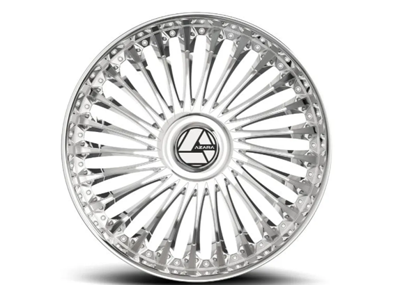 AZARA AZC-106 CHROME 26X9.5 6X135/6X139.7 +22 87.1 *NC*