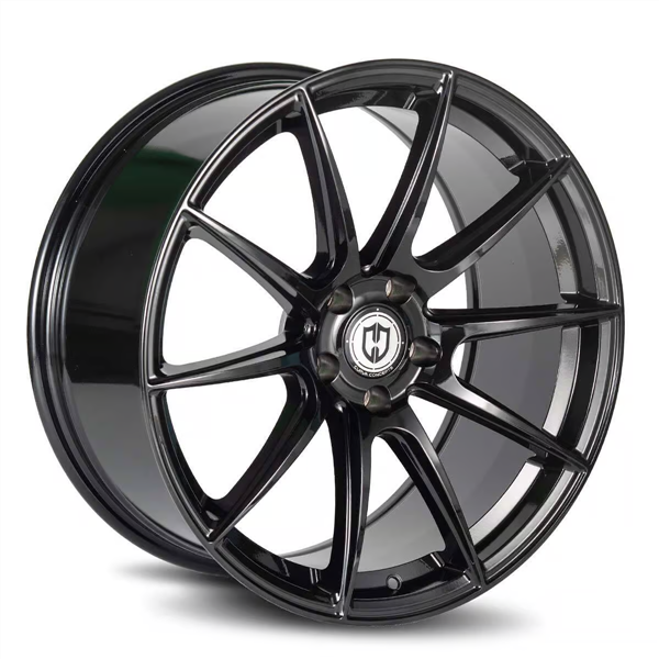 CURVA CONCEPTS CFF72 GLOSS BLACK 19X8.5 5X114.3 +35 +73.1