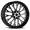 CAVALLO CLV-33 GLOSS BLACK & MACHINED 22X9.5 5X112/5X114.3 +17 +108 *NC*