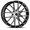 CAVALLO-CLV36 GLOSS BLACK/MACHINE 20X8.5 5X4.5/5X4.75 +35 +74.1 *NC*