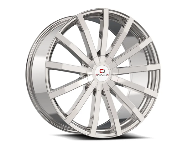 CAVALLO CLV-52 NANO CHROME 18X8.0 5X100/5X114.3 +35 +74.1 *NC*