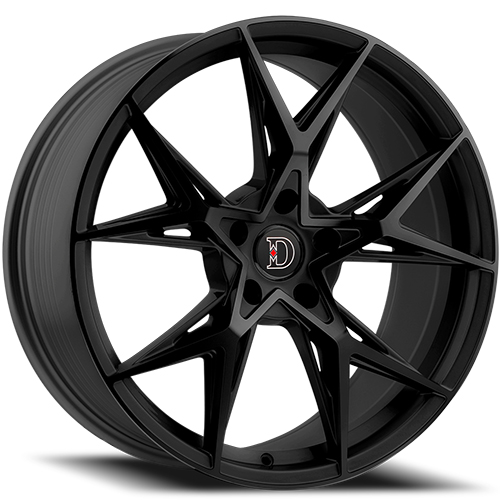 DEFY-WHEELS D11 SATIN BLACK 20X8.5 5X112 +32 +66.6
