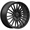 DEFY-WHEELS D12 SATIN BLACK 17X7.5 5X112/5X4.75 +35 +73.1