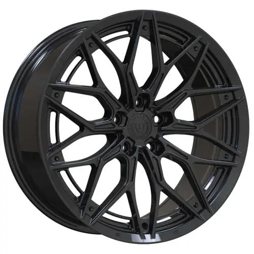 DEFY-WHEELS D16 GLOSS BLACK 19X8.5 5X112 +35 +74.1