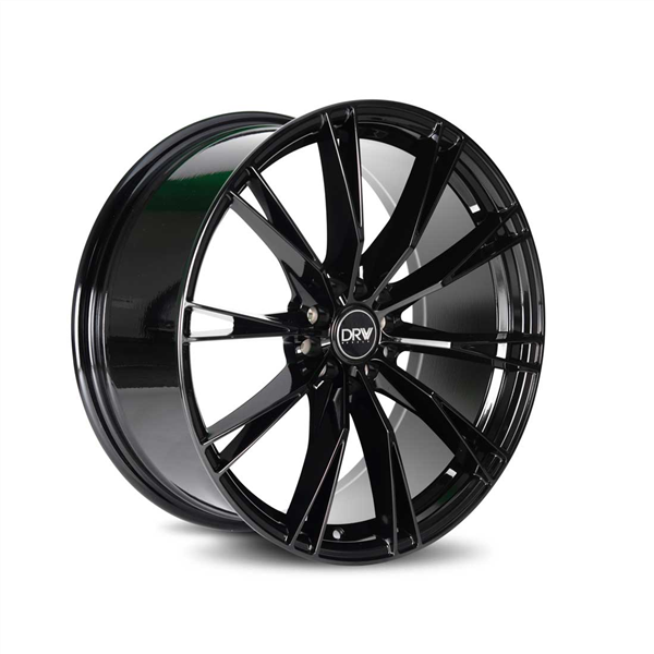 DRW-D23 GLOSS BLACK 18X8.0 5X4.25/5X4.5 +38 +73.1