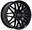 DRW-D17 GLOSS BLACK 17X7.0 4X100/4X4.5 +40 +73.1