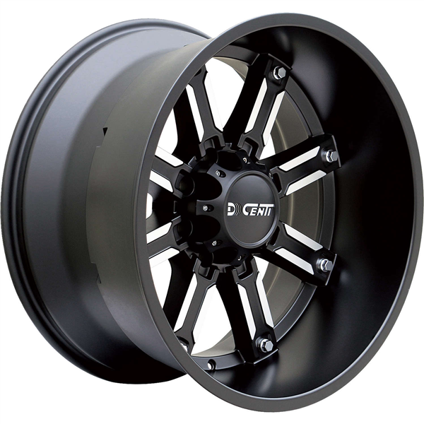 DCENTIDW970 BLACK/MACHINE 20X12 8X6.5 -44 +125