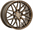 F1R-F103 BRUSHED BRONZE 18X9.5 5X112 +45 *STAGGERED*