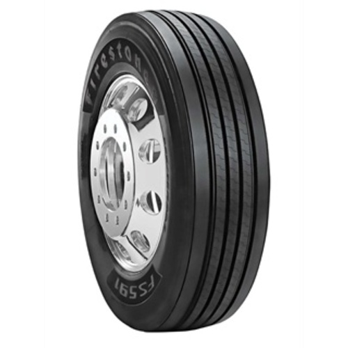 11R24.5/16 FIRESTONE FS591 16PLY **STEER TIRE**