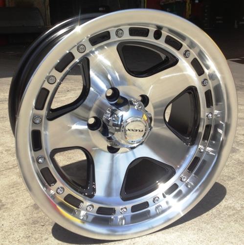 FX-70 BLACK/MACHINE FACE 15X8.0 5X127 +0