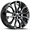 O.E. REVOLUTION G-38 GLOSS BLACK & MILLED 22X9.0 6X5.5 +31 +78.1 *NC*