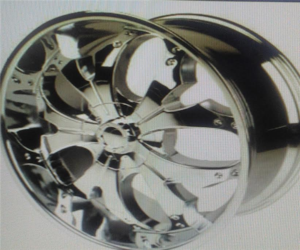 GIO-719 23x9.5 6x4.5 / 6x5.5 +15 C.B 78.1 USED WHEEL