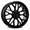 KATANA RACING KR01 GLOSS BLACK 17X7.5 5X114.3 +40 C.B 73.1