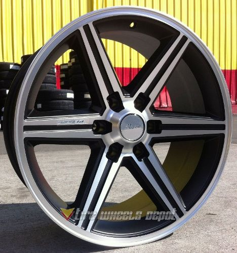 FLEXX-51 (IROC) 24X9.0 5X4.75+12 MATTE BLACK MACHINEFACE (MBMF)