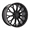 MB-20 MATTE BLACK MACHINED TIP 19X8.5 5X112 +42 +66.6 *AW*
