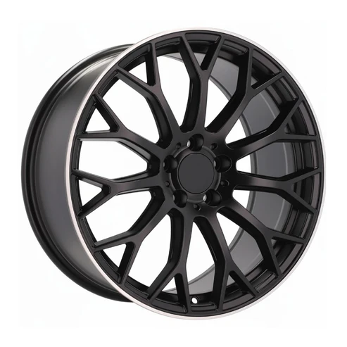 MB-20 MATTE BLACK MACHINED TIP 20X9.5 5X112 +38 +66.6 *AW*