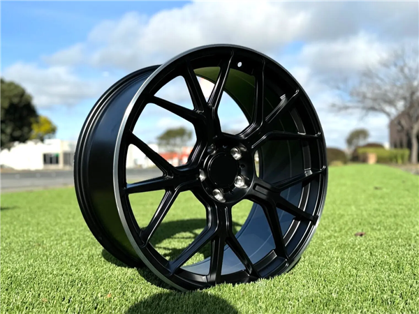 MB-21 MATTE BLACK MACHINED TIP 20X9.5 5X112 +38 +66.6