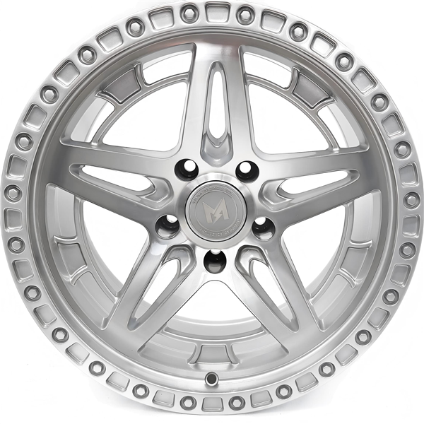 MFLOW OFFROAD MF01 MACHINED SILVER 17X9.0 5X127 -12 +71.5